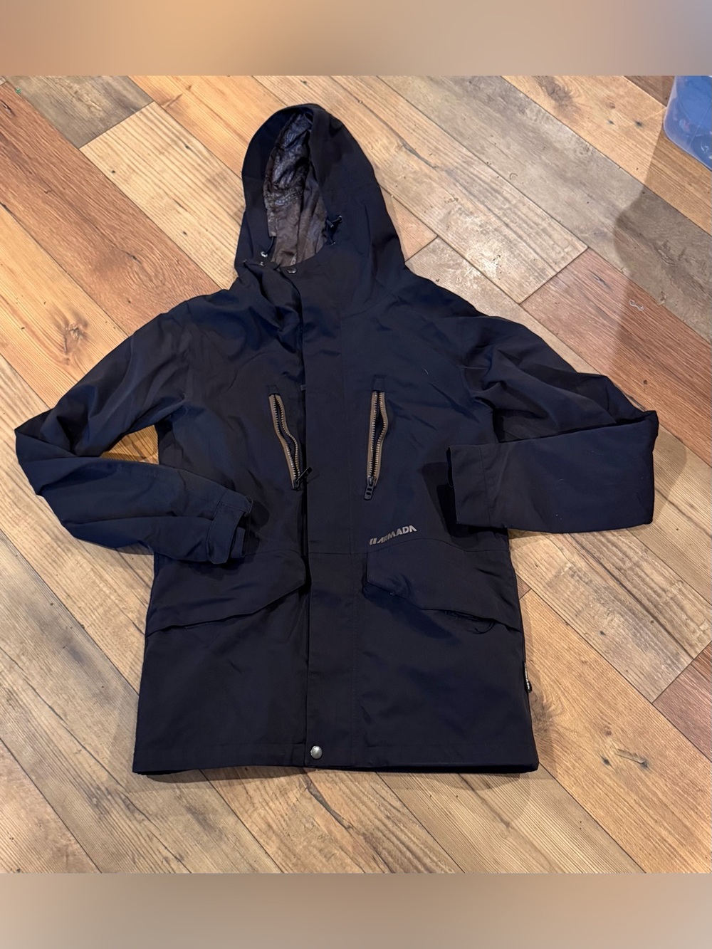 Armada size small hooded full zip jacket